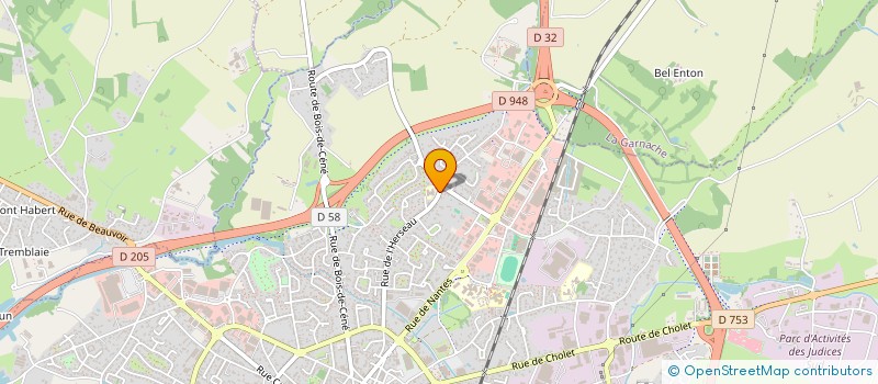 localisation de l'entreprise MONSIEUR CEDRIK SOTTAS à CHALLANS