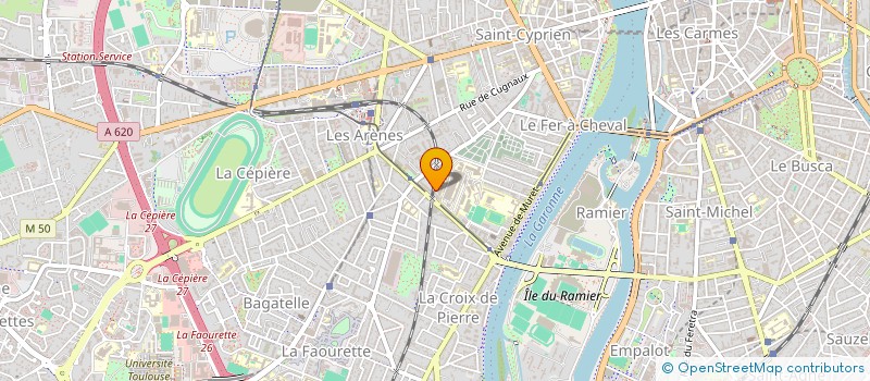 localisation de l'entreprise MONSIEUR CEDYO AGBAGLO  TOULOUSE