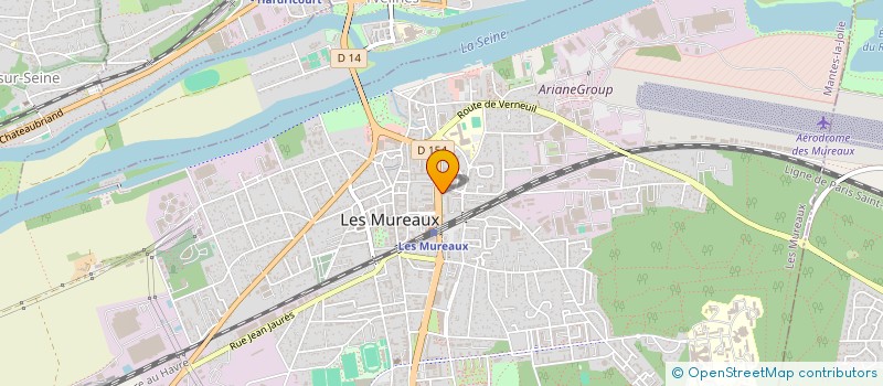 localisation de l'entreprise MONSIEUR CEKOU KONTE à LES MUREAUX