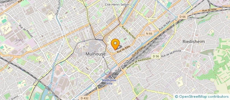 localisation de l'entreprise MONSIEUR CELAL AKAN  MULHOUSE