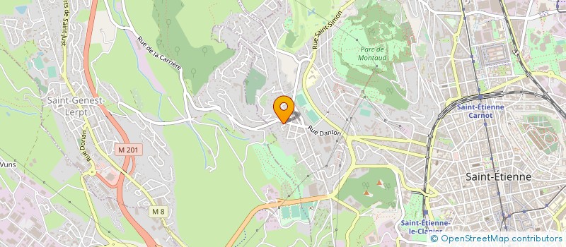 localisation de l'entreprise MONSIEUR CELAL BOZBIYIK  SAINT-ETIENNE