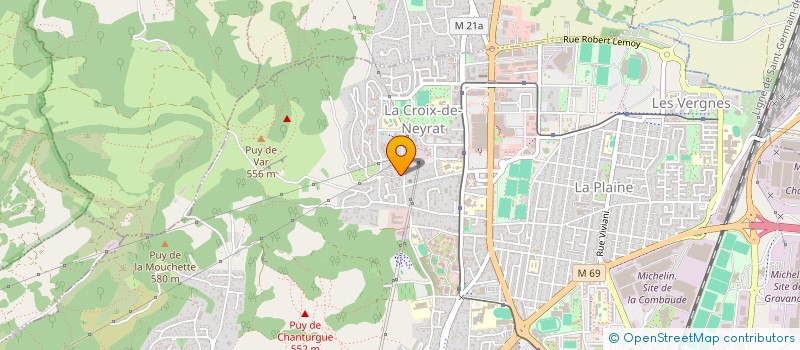 localisation de l'entreprise MONSIEUR CELAL GULER  CLERMONT-FERRAND