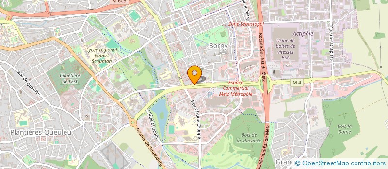 localisation de l'entreprise MONSIEUR CELAL KARAKUS  METZ