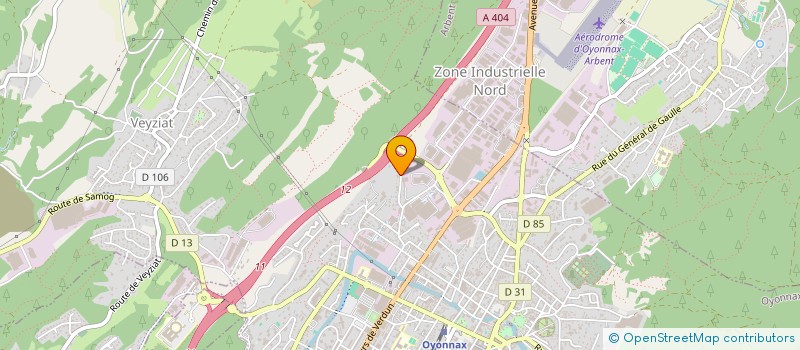 localisation de l'entreprise MONSIEUR CELAL MADEN à OYONNAX