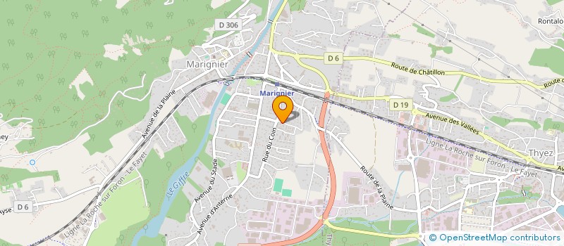 localisation de l'entreprise MONSIEUR CELAL OZTURK  MARIGNIER