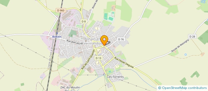localisation de l'entreprise MONSIEUR CELAL SARIGOL à BOHAIN-EN-VERMANDOIS
