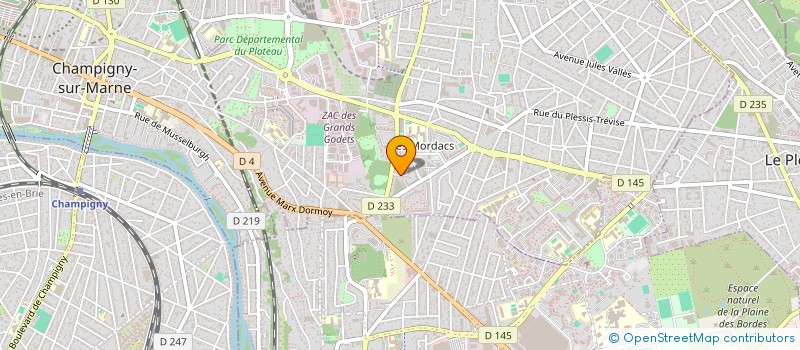 localisation de l'entreprise MONSIEUR CELAL SEKER  CHAMPIGNY-SUR-MARNE