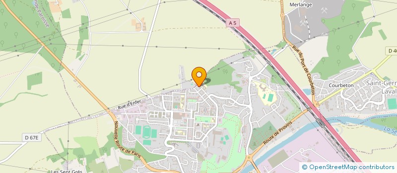 localisation de l'entreprise MONSIEUR CELALETTIN BULUT  MONTEREAU-FAULT-YONNE