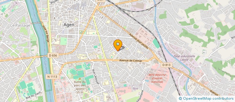 localisation de l'entreprise MONSIEUR CELDRIC SEUX  MERIGNAC