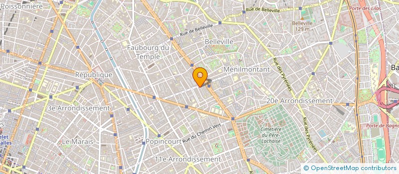 localisation de l'entreprise MONSIEUR CELESTIN JACQUET à PARIS
