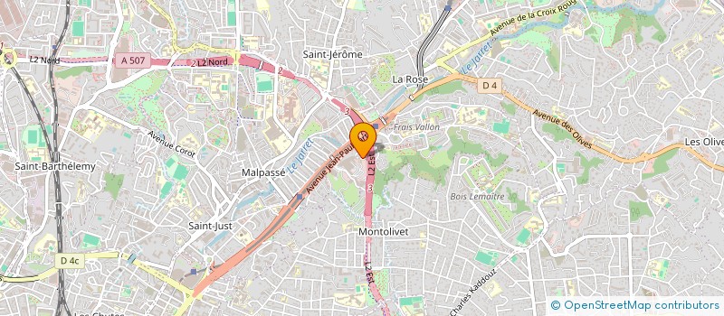 localisation de l'entreprise MONSIEUR CELESTIN NAVARRO à MARSEILLE 13