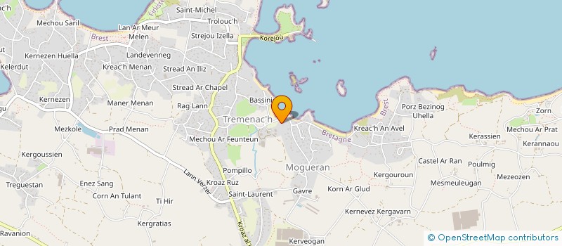 localisation de l'entreprise MONSIEUR CELESTIN NICOLAS  PLOUGUERNEAU