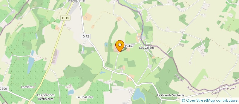 localisation de l'entreprise MONSIEUR CELESTIN PANVERT à SAINT-AUBIN-LE-DEPEINT