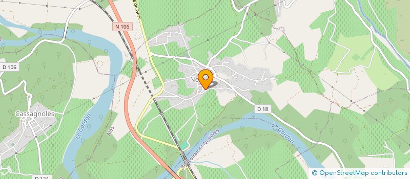 localisation de l'entreprise MONSIEUR CELESTIN PELLISSIER  NERS