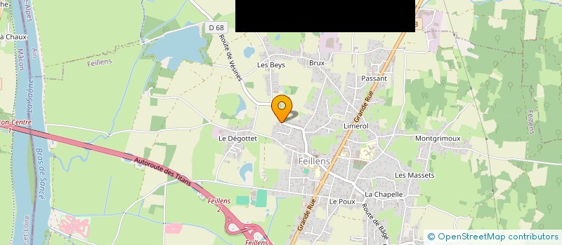 localisation de l'entreprise MONSIEUR CELESTINO ALIJAS  FEILLENS