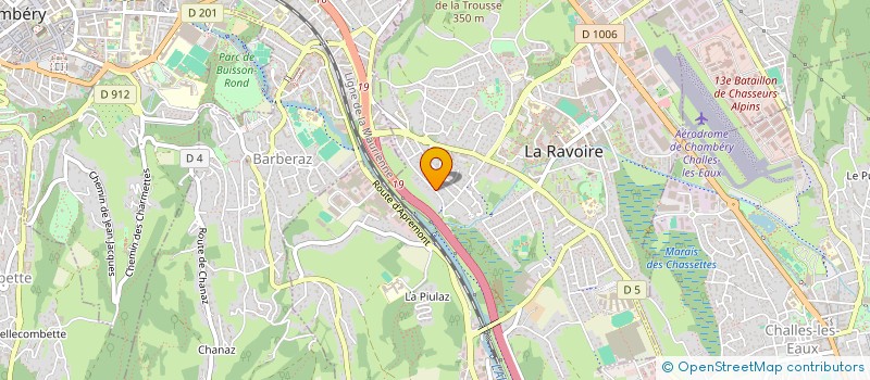 localisation de l'entreprise MONSIEUR CELESTINO CORTESE à LA RAVOIRE
