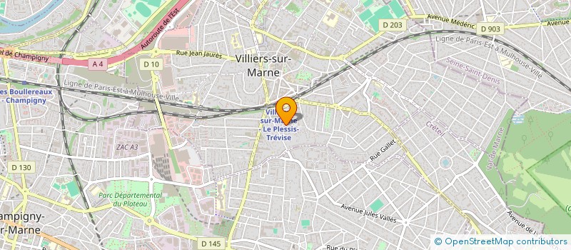 localisation de l'entreprise MONSIEUR CELIAN CARPIER à VILLIERS-SUR-MARNE