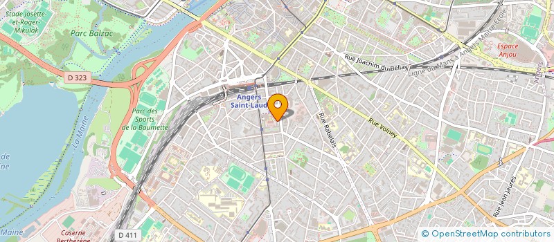 localisation de l'entreprise MONSIEUR CELIAN COSSE  ANGERS
