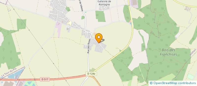 localisation de l'entreprise MONSIEUR CELIAN DAURAT  VILLETTE-D'ANTHON