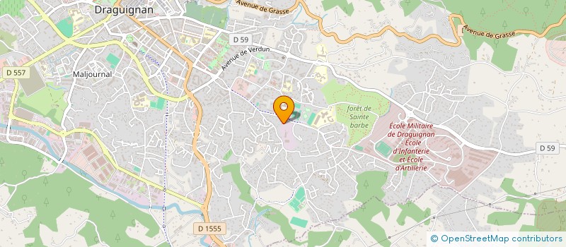 localisation de l'entreprise MONSIEUR CELIAN GERARD  DRAGUIGNAN