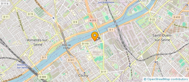 localisation de l'entreprise MONSIEUR CELIAN HAYDONT à CLICHY