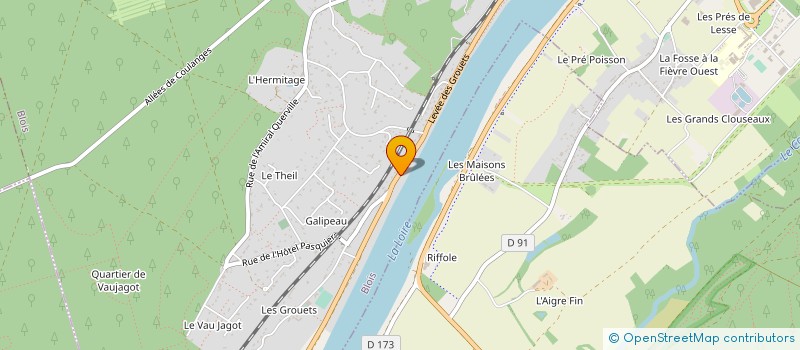 localisation de l'entreprise MONSIEUR CELIAN JUIN à BLOIS
