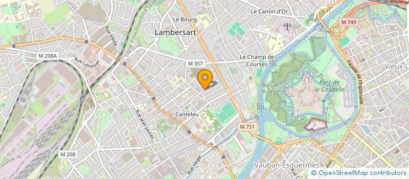 localisation de l'entreprise MONSIEUR CELIAN L'HERBIER à LAMBERSART