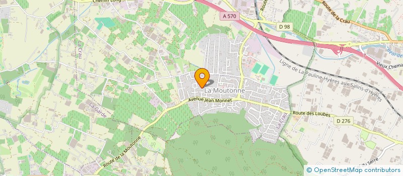 localisation de l'entreprise MONSIEUR CELIAN LOPEZ--CHEFCHOUFI  LA CRAU