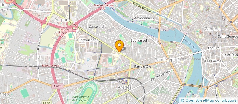 localisation de l'entreprise MONSIEUR CELIAN RIQUELME à TOULOUSE