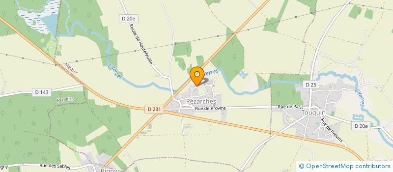 localisation de l'entreprise MONSIEUR CELIEN ROSSIGNOL  PEZARCHES