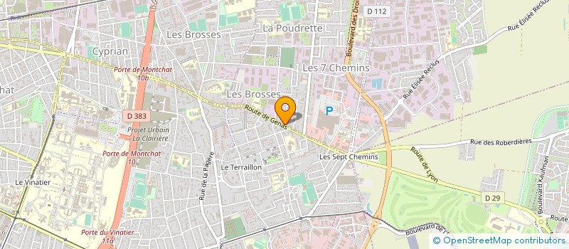 localisation de l'entreprise MONSIEUR CELIL TAS  VAULX-EN-VELIN