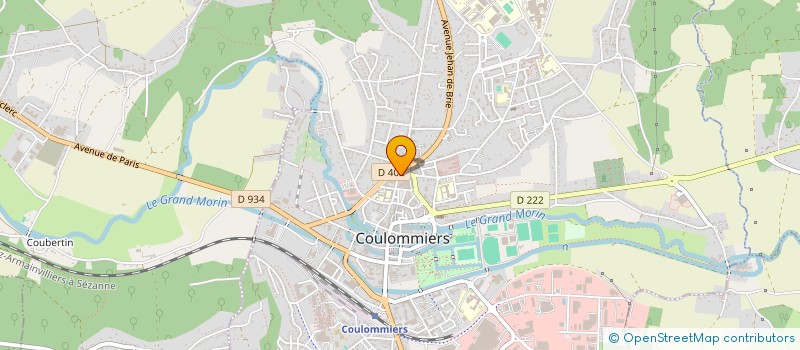 localisation de l'entreprise MONSIEUR CELIM BOUTARA à COULOMMIERS