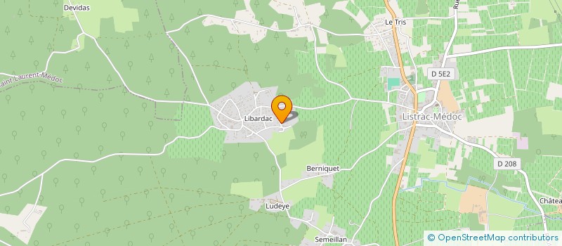 localisation de l'entreprise MONSIEUR CELIM RACHID  LISTRAC-MEDOC