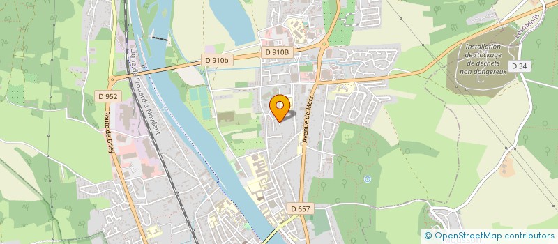 localisation de l'entreprise MONSIEUR CELIM SIMONE  PONT-A-MOUSSON