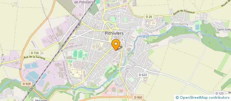 localisation de l'entreprise MONSIEUR CELINE VINCENT à PITHIVIERS