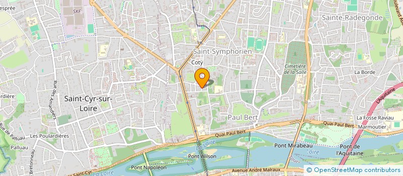 localisation de l'entreprise MONSIEUR CELIO GARCERA  TOURS