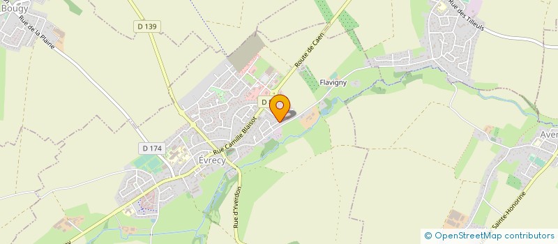 localisation de l'entreprise MONSIEUR CELIO MARTIN  EVRECY