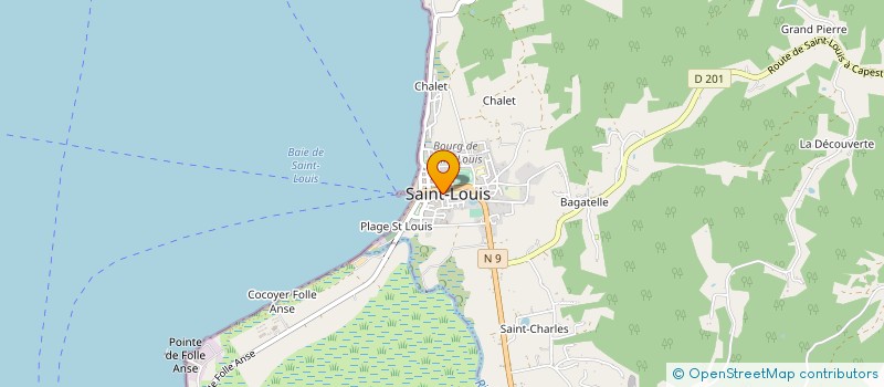localisation de l'entreprise MONSIEUR CELIS VESPUCE à SAINT-LOUIS