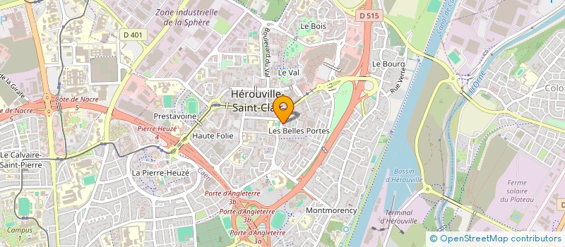 localisation de l'entreprise MONSIEUR CELLAL KILIC à HEROUVILLE-SAINT-CLAIR