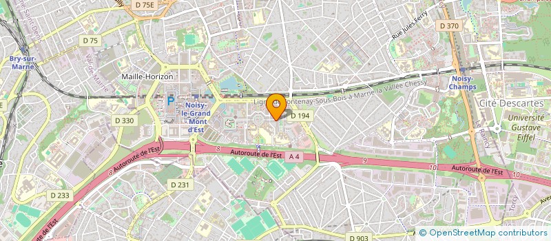 localisation de l'entreprise MONSIEUR CELYAN KADI  NOISY-LE-GRAND