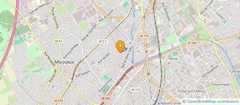 localisation de l'entreprise MONSIEUR CELYM-MOHAMED FARES  TOURCOING