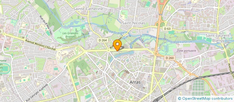 localisation de l'entreprise MONSIEUR CEM DURSUN à ARRAS
