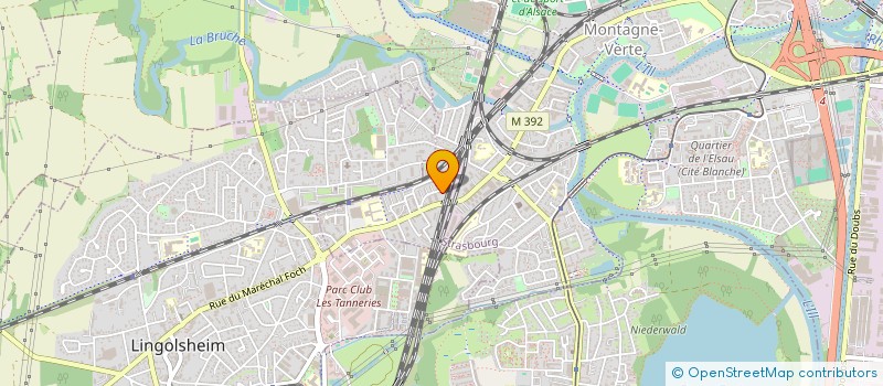 localisation de l'entreprise MONSIEUR CEM GUNER à STRASBOURG