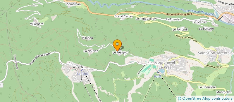 localisation de l'entreprise MONSIEUR CEM KALE à COURCHEVEL