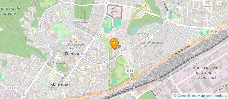 localisation de l'entreprise MONSIEUR CEM KARAOGLAN  ELANCOURT