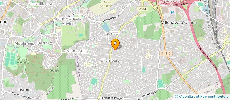 localisation de l'entreprise MONSIEUR CEM KHERBANI à VILLENAVE-D'ORNON