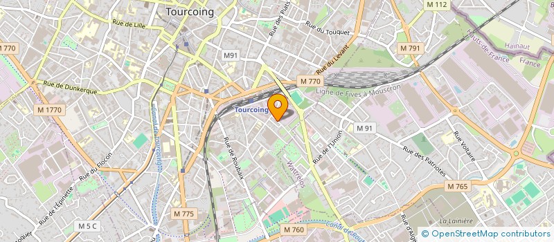 localisation de l'entreprise MONSIEUR CEM SARITAS à TOURCOING