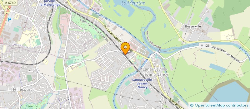 localisation de l'entreprise MONSIEUR CEM TANSEL  LANEUVEVILLE-DEVANT-NANCY