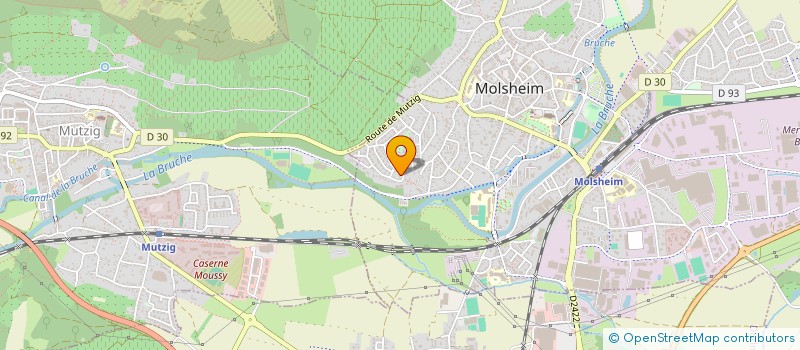 localisation de l'entreprise MONSIEUR CEM YILMAZ  MOLSHEIM