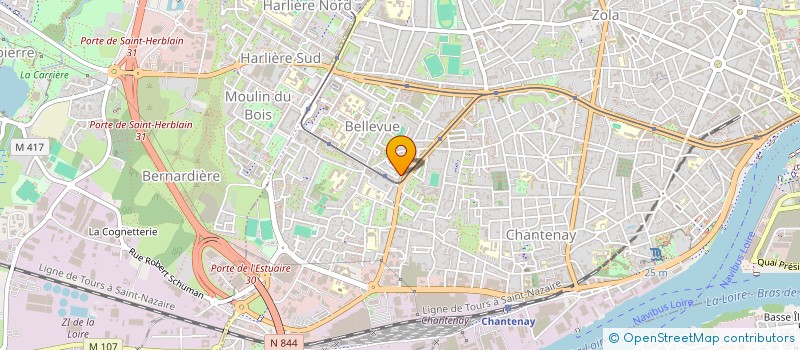 localisation de l'entreprise MONSIEUR CEMALETTIN CELEBI à NANTES